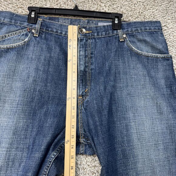 Vintage 90’s Levis SilverTab Jeans Men’s 40X32 Blue Denim Y2K Wide Leg Baggy VTG - Picture 3 of 14